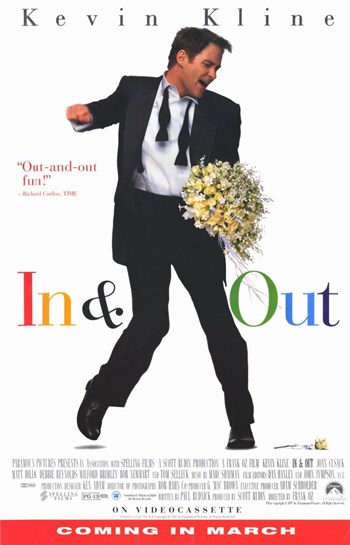 In & Out Movie Poster - 11 x 17 in.