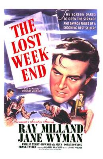 Lost Weekend Movie Poster - 11 x 17 in.