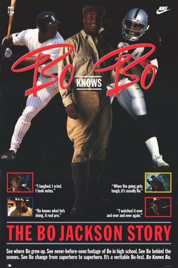 Bo Knows Bo Movie Poster - 11 x 17 in.