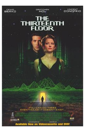 The Thirteenth Floor Movie Poster - 11 x 17 in.