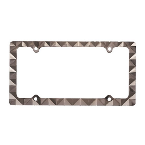 WL120-BN Diamond License Frame, Black Nickle -  Pilot Automotive