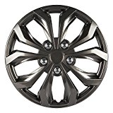 Picture of Pilot Automotive WH555-16GM-B 16 in. Gunmetal Finish Performance Wheel Cover