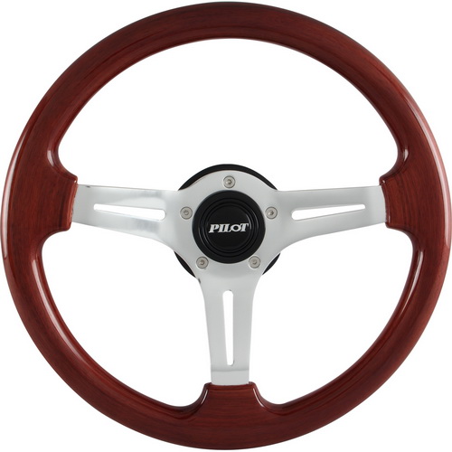 Picture of Pilot SW-805 Mahogany Wood Steering Wheel