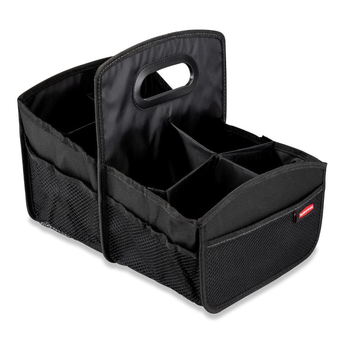 Picture of Rubbermaid 3387-00 Car Truck Foldable Storage Organize Portable Seat Caddy&#44; Black
