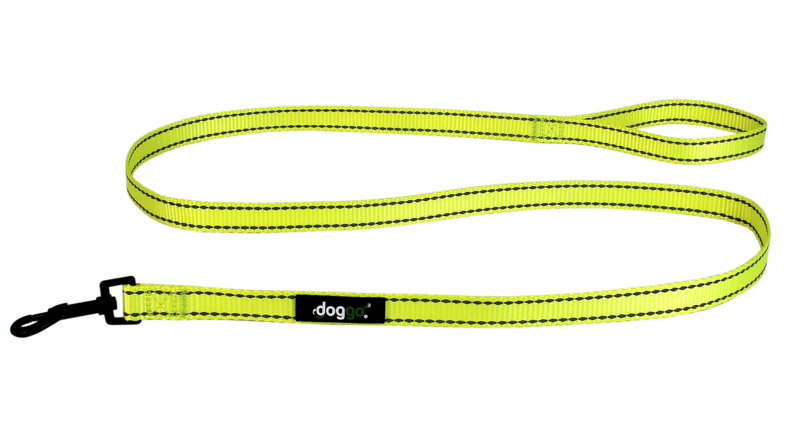 Picture of Pet Adventures DGO LSH NY MD 5 ft x 0.75 in. Nylon Leash with Reflective Stitching, Neon Yellow - Medium
