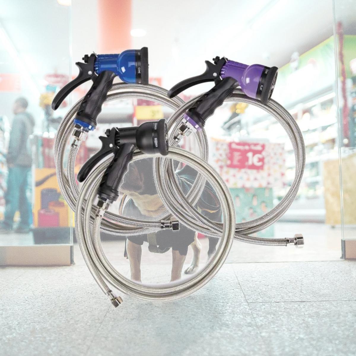 Picture of  6 in. Master Equipment 1 Spray Hoses - Black