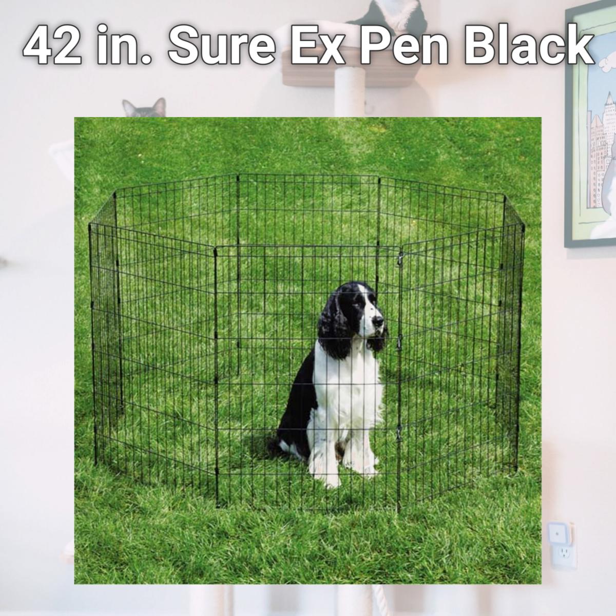 Picture of 42 in. Sure Ex Pen, Black