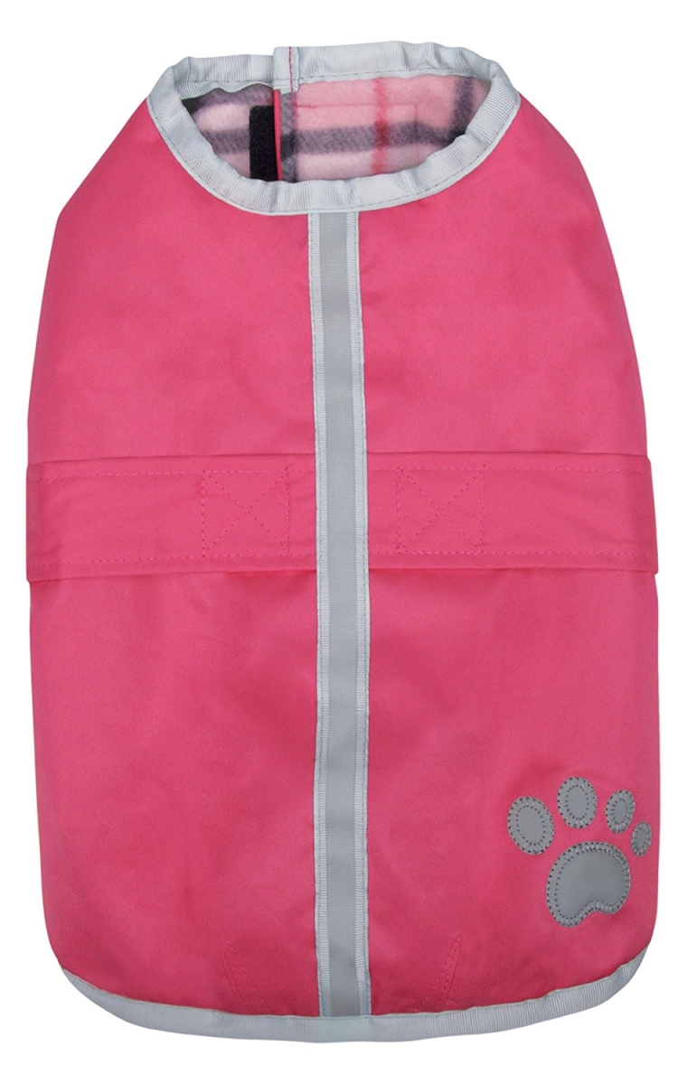 Picture of  Zack &amp; Zoey Polyester Nor easter Dog Blanket Coat&#44; Pink - Small &amp; Medium