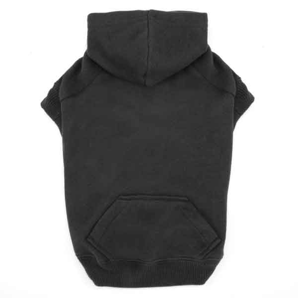 Picture of  Casual Canine Basic Hoodie&#44; Black - Medium