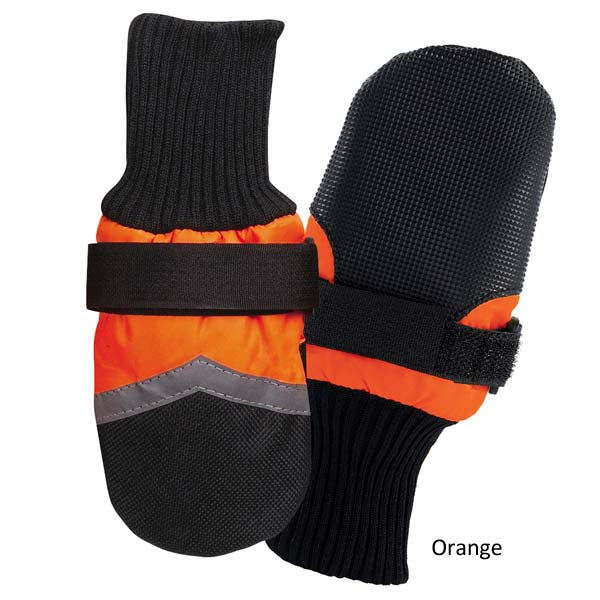 Guardian Gear Dog Boots, Orange - Large