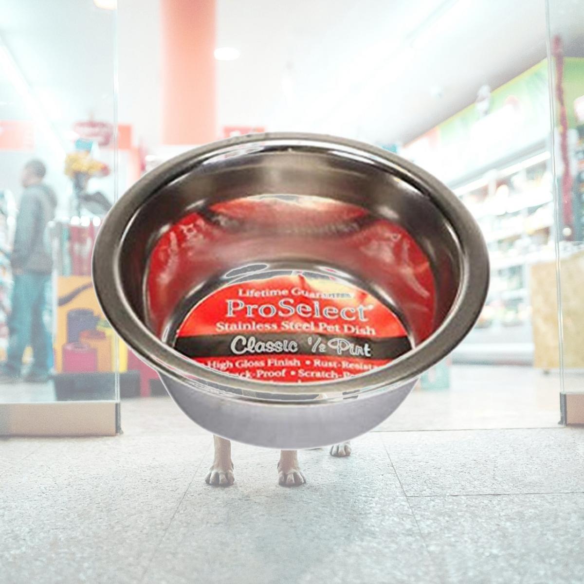 Picture of  8 oz Pro Select Heavy Stainless Steel Dish Mirror Finish