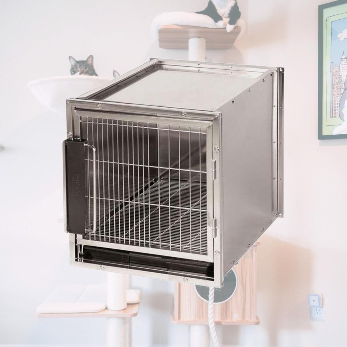Picture of Proselect Stainless Steel Modular Kennel Cage Divider, Large