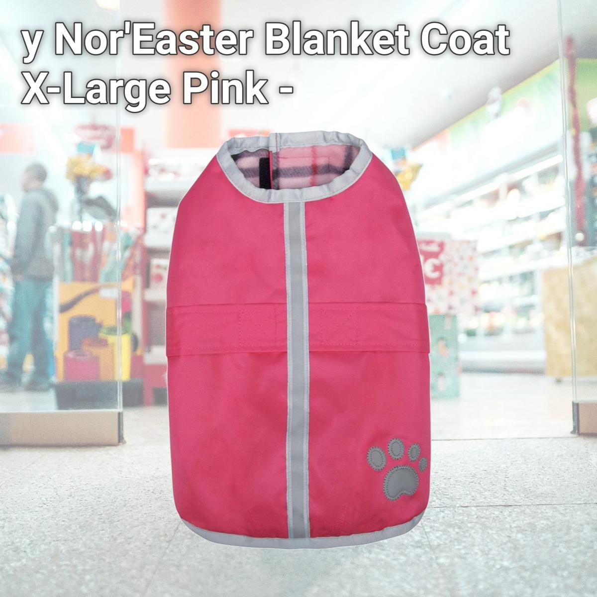 Picture of Zack &amp; Zoey Nor&apos;Easter Blanket Coat X-Large Pink  - UM210 24 75