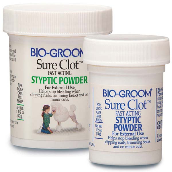 Picture of Biogroom Sure Clot Styptic Powder 1.5 ounces  - BG5300 15