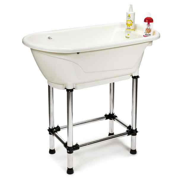 Picture of Master Equipment Bathe &amp; Go Ivory Grooming Tub  - TP4115 47