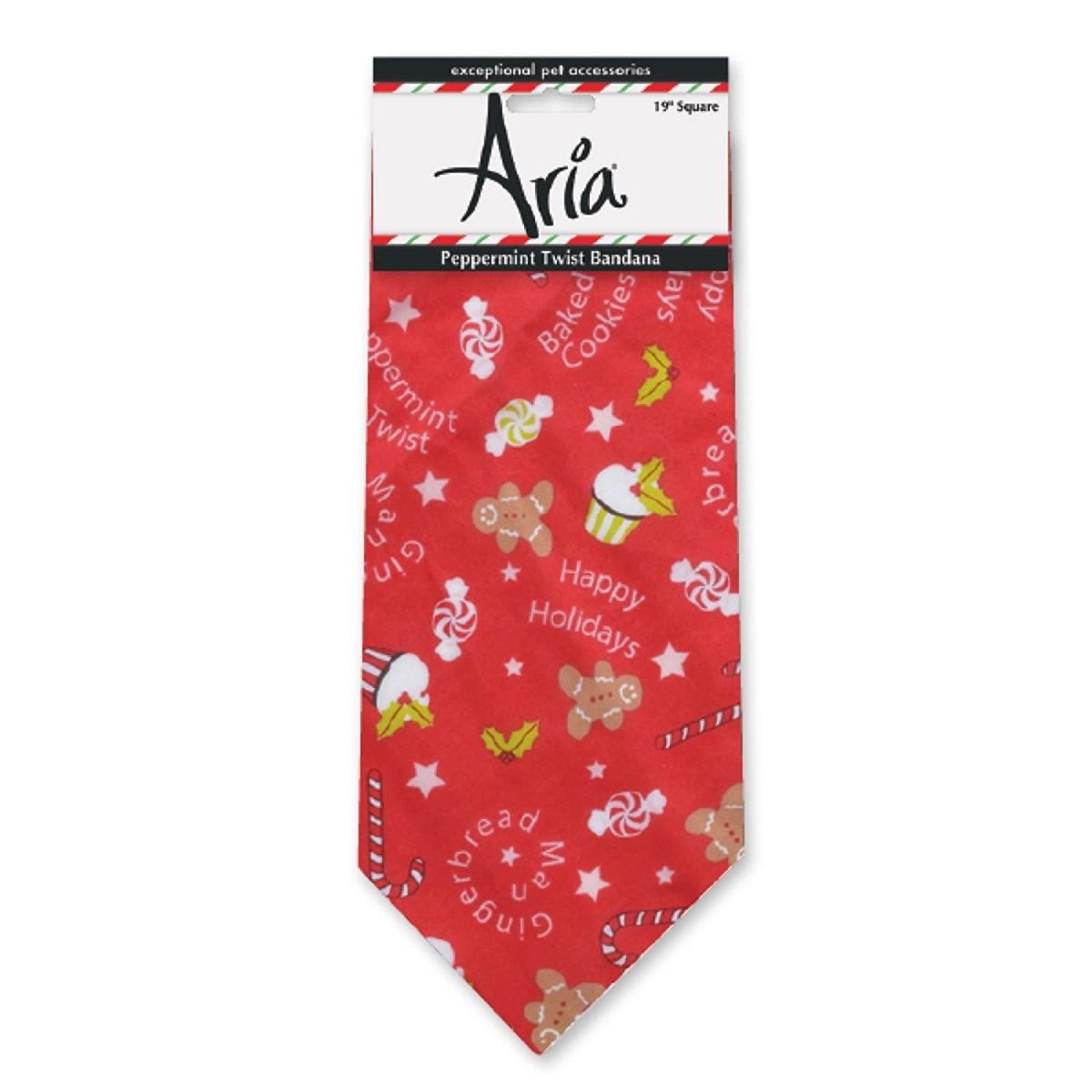 Picture of Aria DT1067 55 Peppermint Twist Bandana
