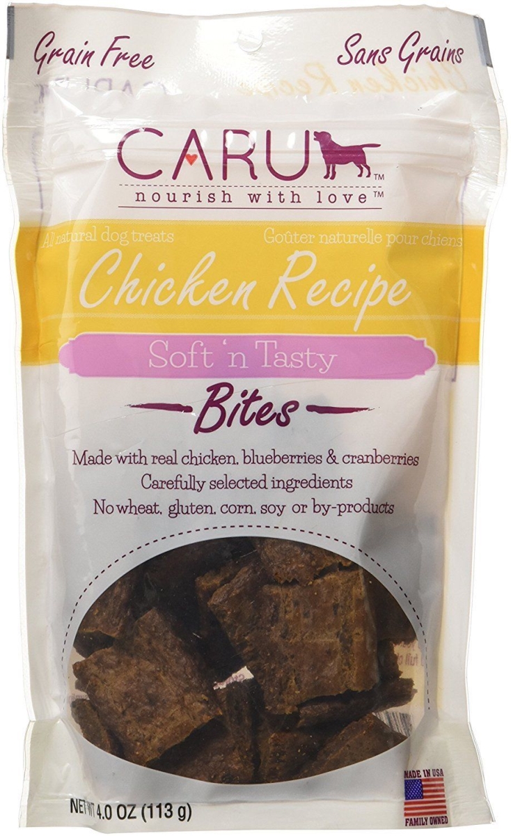 Picture of Caru Pet Food 30700504 4 oz Natural Bites - Chicken Recipe