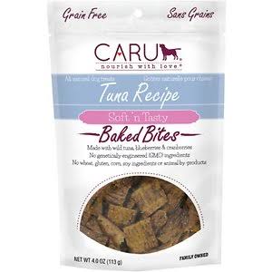 Picture of Caru Pet Food 30700546 4 oz Bites Natural Tuna Recipe