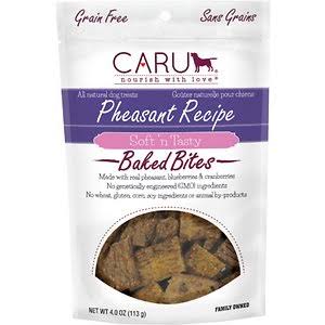 Picture of Caru Pet Food 30700547 4 oz Bites Natural Phesant