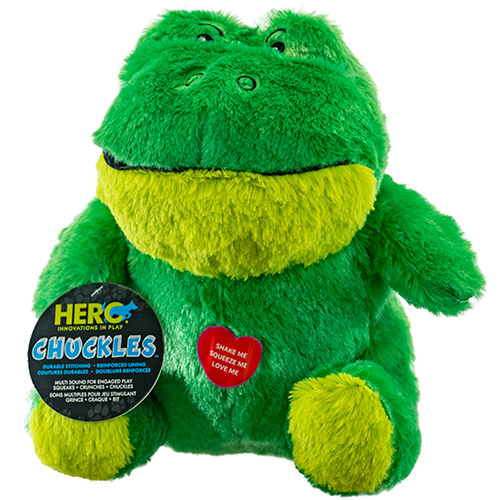 Picture of Hero 50164244 Dog Chuckles 2.0 Frog&#44; Large