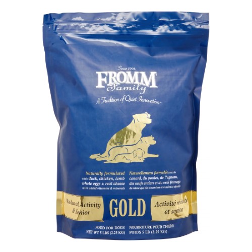 40511547 5 lbs Gold Reduced Senior Adult Dog Food