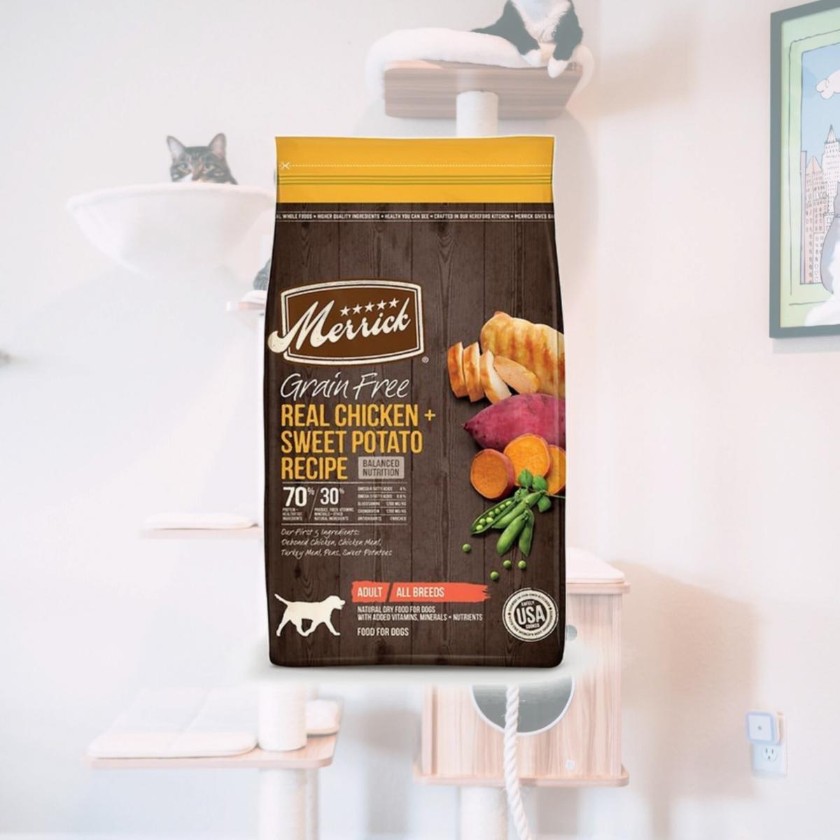 Picture of Merrick 61038562 10 lbs Dog Grain Free Chicken Sweet Potato Recipe