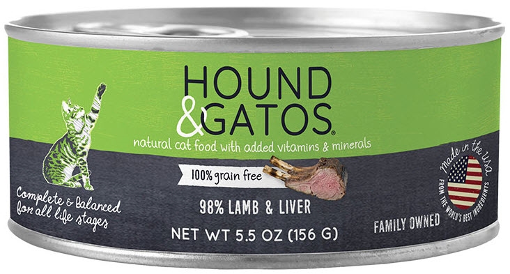 50300605 55 oz Gatos Lamb  Lamb Liver Cat Food Recipe for Cats