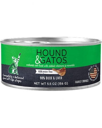 5.5 oz 99 Pecent Duck & Liver Recipe for Cats