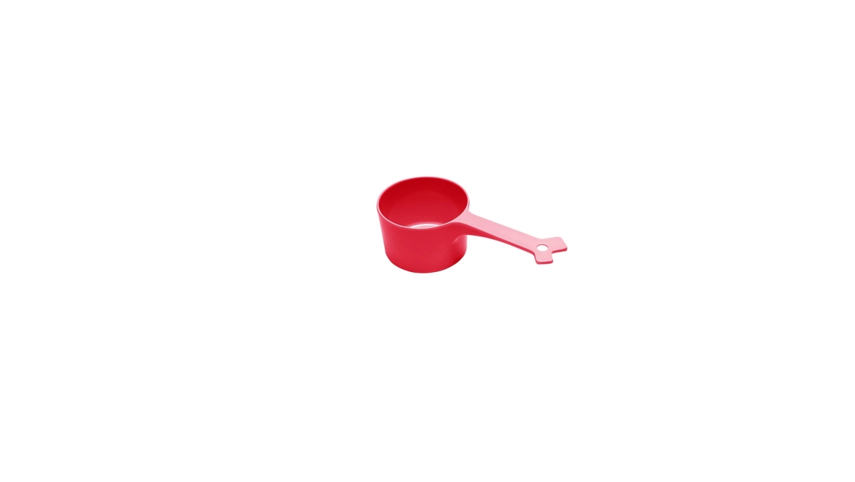 Picture of Mess 69560679 1 Cup Dog Food Scoop, Watermelon