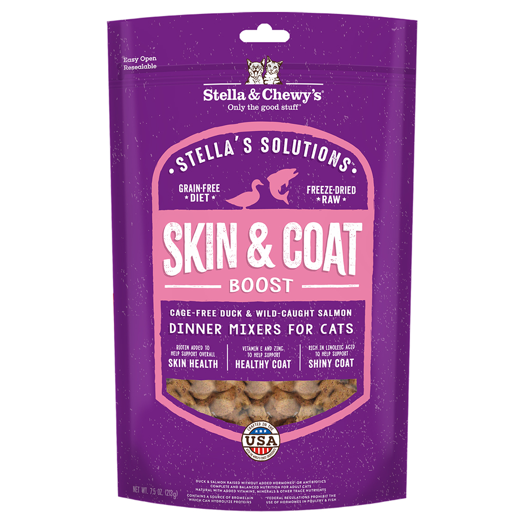 Picture of S & C 84037028 7.5 oz Duck & Salmon Solutions Skin & Coat for Cat