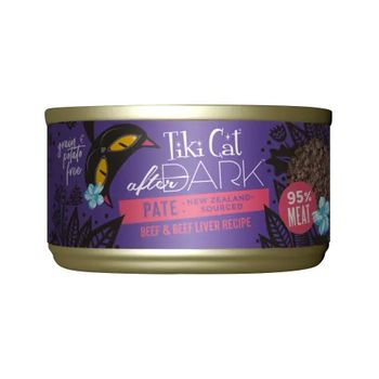 Picture of Tiki Pet 25111409 3 oz After Dark Pate Beef Treat for Cat