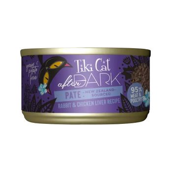 Picture of Tiki Pet 25111413 3 oz After Dark Pate Rabbit Treat for Cat