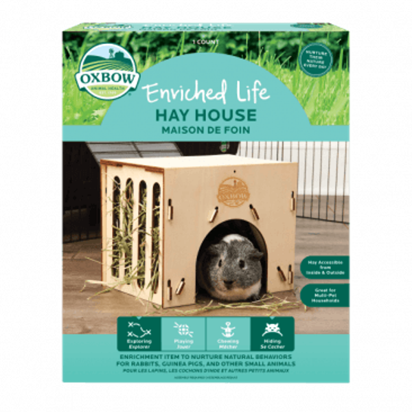 Picture of Oxbow 73296640 Hay House for Small Animals