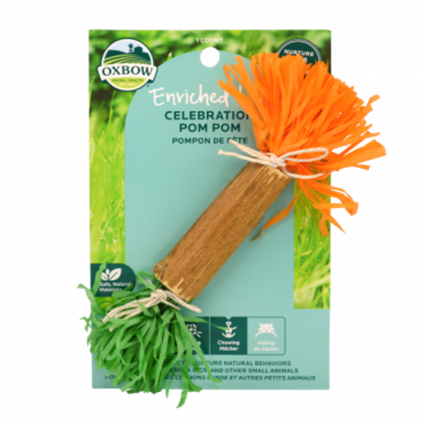 Picture of Oxbow 73296665 Celebration Pom Pom for Small Animals