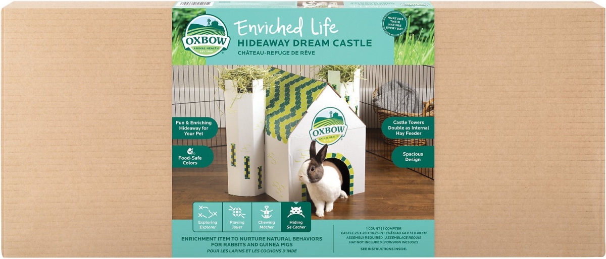 Picture of Oxbow 73296694 Hideaway Dream Castle for Small Animals