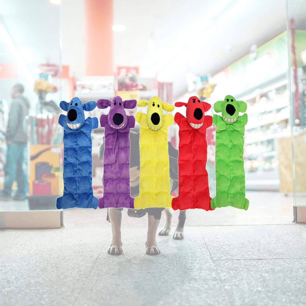 Picture of Multipet 60044203 6 in. Loofa Squeaker Mat for Dogs