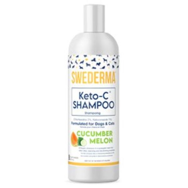 Picture of Swederma 51865181 8 oz Dog Keto-C Shampoo Cucumber Melon