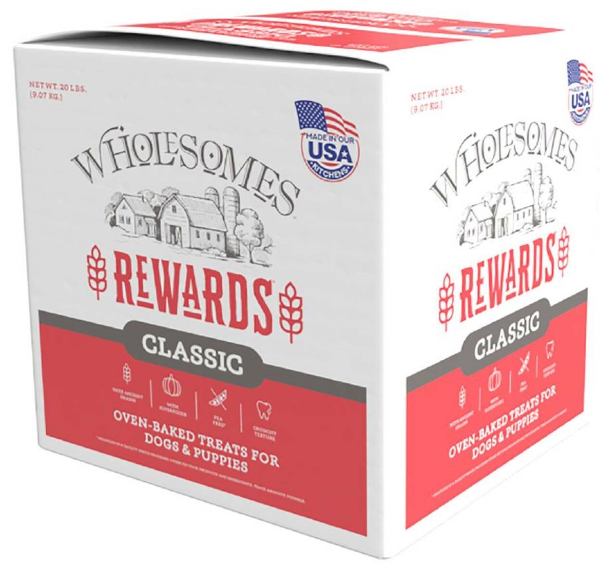 20 lbs Dog Variety Biscuits, Medium