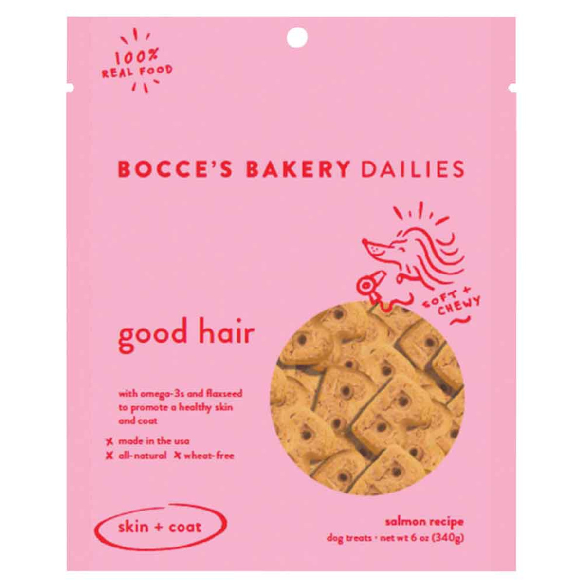 Picture of Bocces Bakery 24562959 6 oz Dog Soft Chews&#44; Good Hair