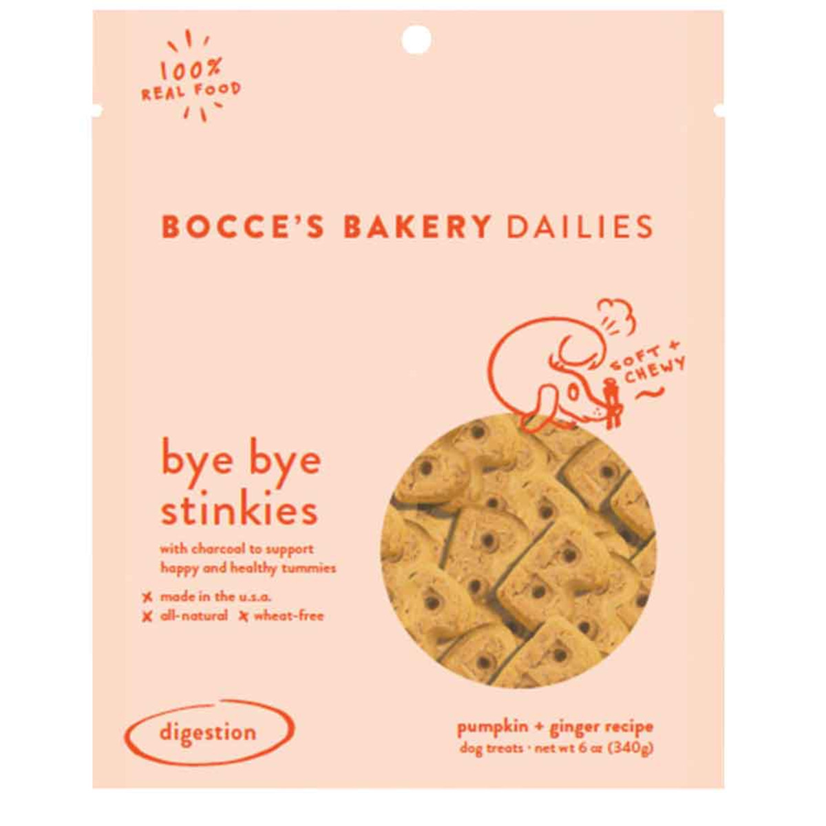 Picture of Bocces Bakery 24562963 6 oz Dog Soft Chews&#44; Bye Bye Stinkies