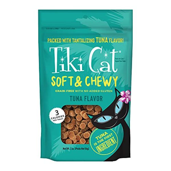 Picture of Tiki Pet 25148057 2 oz Tuna Soft Chewy for Cat