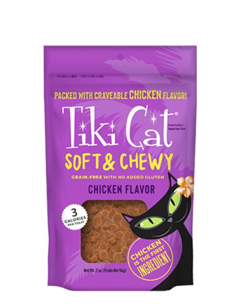 Picture of Tiki Pet 25148058 2 oz Chicken Soft Chewy for Cats