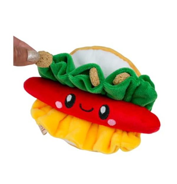 Picture of Territory 88417946 8 in. Hot Dog Hide-&-Treat Dog Toy