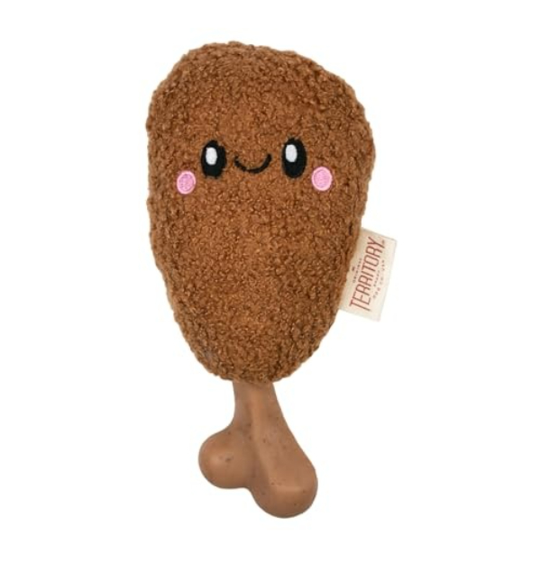 Picture of Territory 88417949 8 in. 2-in-1 Chicken Bone Dog Toy