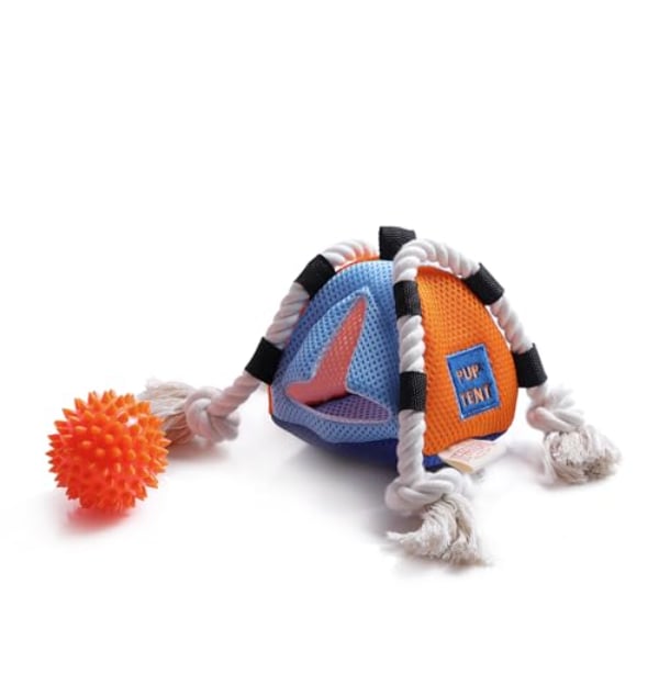 Picture of Territory 88418005 8 in. 2-in-1 Pup Tent Dog Toy