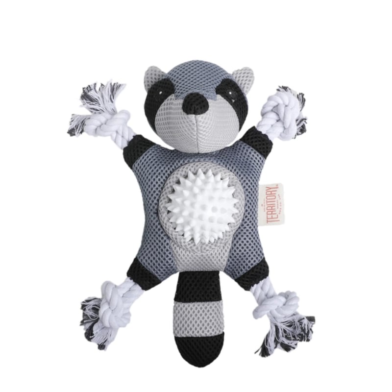 Picture of Territory 88418057 10 in. 2-in-1 Raccoon Dog Toy