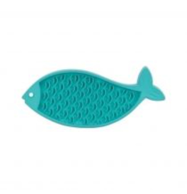 Picture of Trixie Pet Products 89141369 28 cm Lick-n-Snack Fish-Shaped Licking Mat for Cats