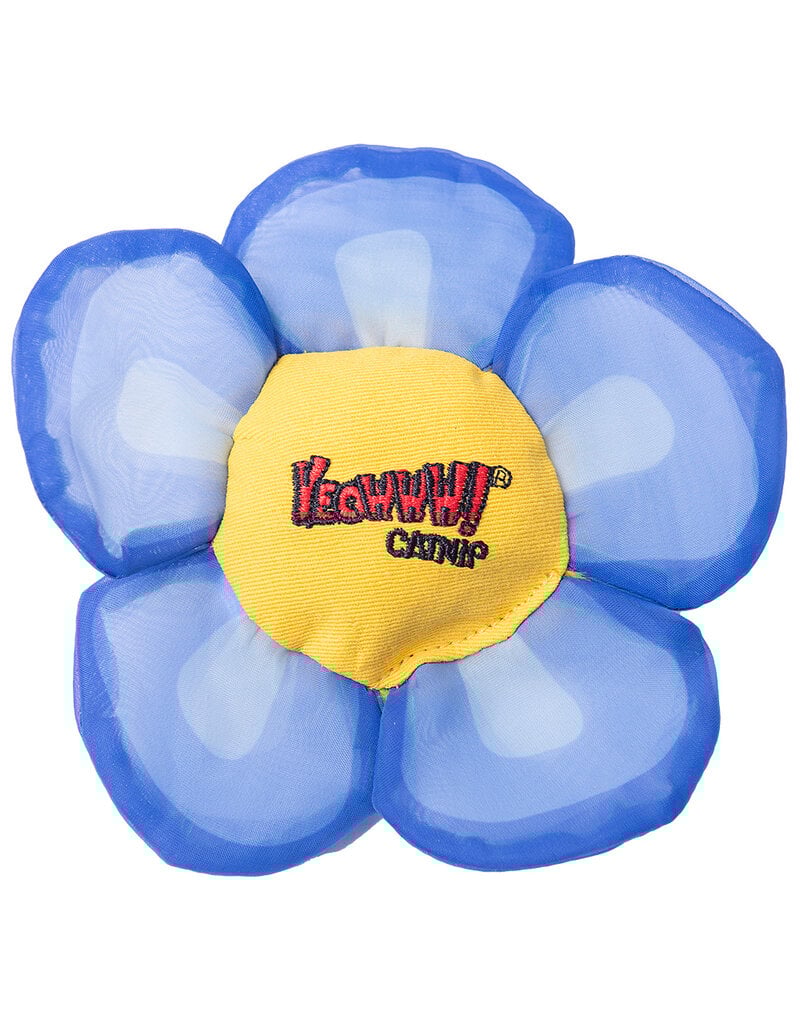 Picture of Yeowww Catnip 96500121 Daisy Flower Tops Cat Toys - Blue