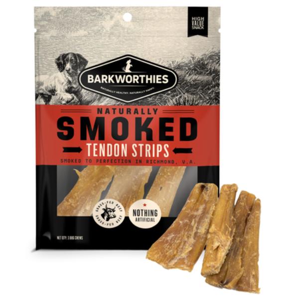 Picture of Barkworthies 20513175 Smoked Tendon Dog Treats - Pack of 3