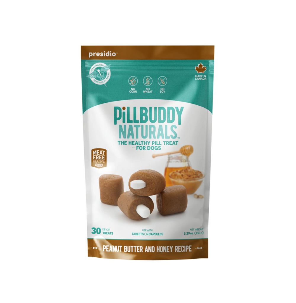 Picture of Presidio Natural 30280556 90 Count Pill Buddy Naturals - Peanut Butter & Honey
